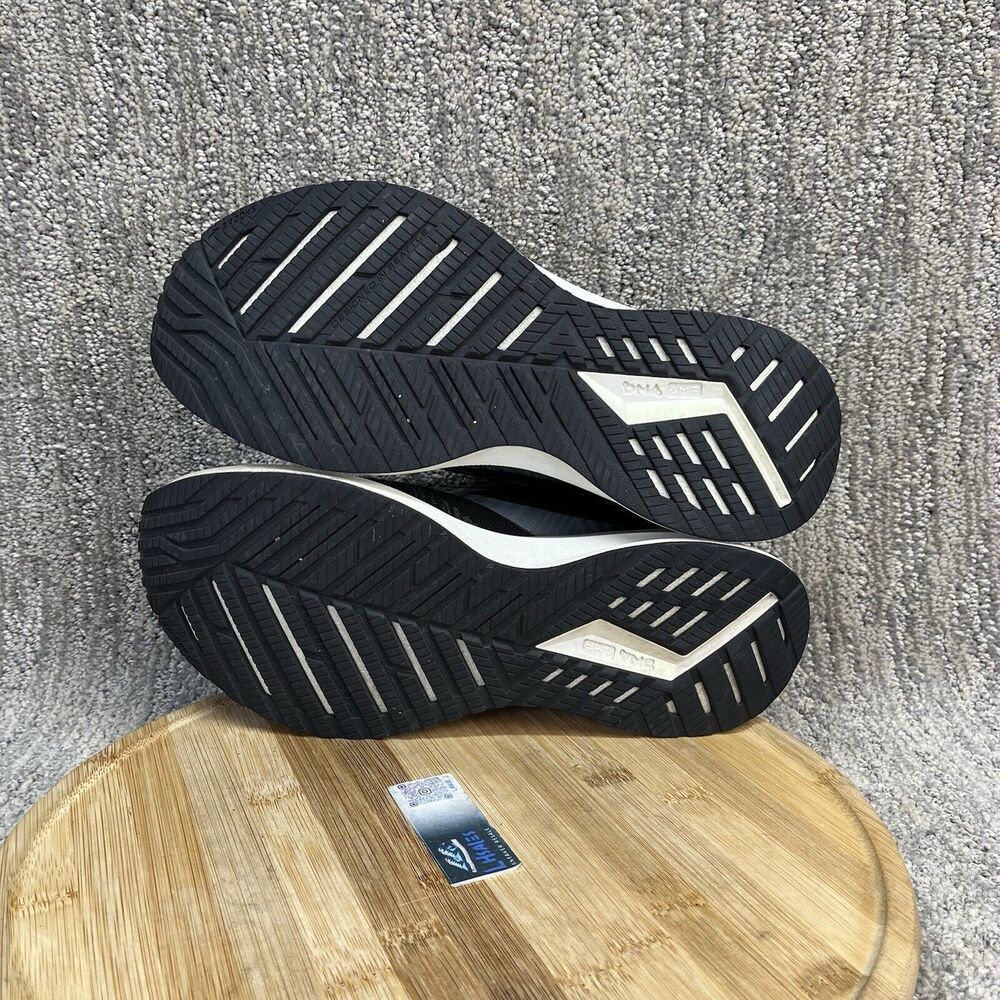 Brooks Black and Gray Athletic Shoes - Picture 8 of 8